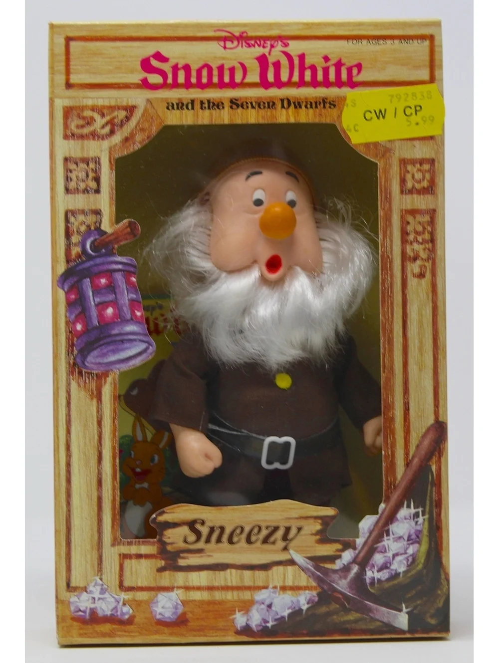 Rare Vintage BIKIN SNEEZY DOLL 6.5